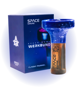 Space Smoke Phunnel - Sparkle Blue